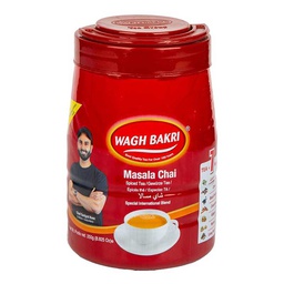 [0100000926] WAGH BAKRI MASALA TEA JAR 250GM