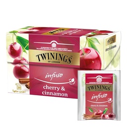 [0100009215] TWININGS INFUSO CHERRY &amp; CINNAMON 20TBAGS