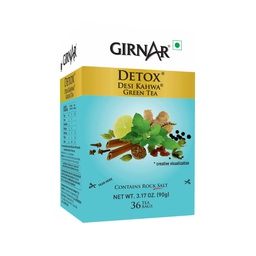 [0100010382] GIRNAR DETOX DESI  KAHWA GREEN TEA BAG36
