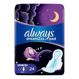 [0100021522] ALWAYS MAXI THICK NIGHT 24s