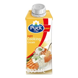 [0100016730] PUCK LIGHT COOKING CREAM 200ML