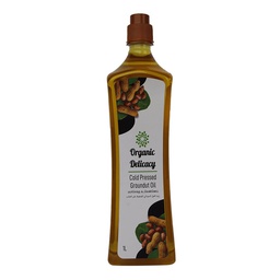 [0100006861] ORGANIC DELICACY C P GROUNDNUT OIL 1LTR