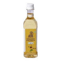 [0100002753] PURE &amp; SURE ORGANIC SUN FLOW OIL 500 ML