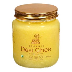 [0100002822] PURE &amp; SURE ORGANIC DESI GHEE 500ML