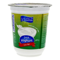 [0100003517] AL RAWABI LOW FAT YOGHURT 400GM