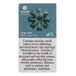 [0100015373] VUSE EPOD CAPS CRISP MINT 18MG