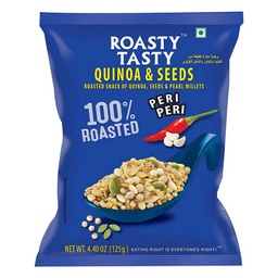 [0100021720] ROASTY TASTY QUINOA PUFF &amp; SEEDS 125GM