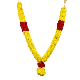 [0100026367] RUBA FRESH FLOWER GARLAND MEDIUM