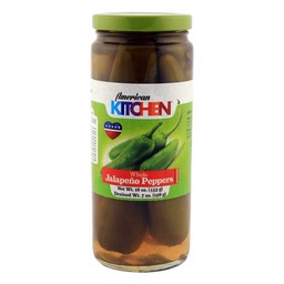 [0100009527] AMERICAN KITCHEN JALAPENO WHOLE 16oz