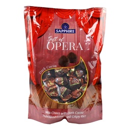 [0100027095] SAPPHIRE OPERA DARK CHOCO SINGLE TWIST BAG 800GM