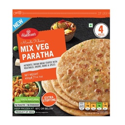 [0100001195] HALDIRAMS MIX VEGETABLE PARATHA 400GM