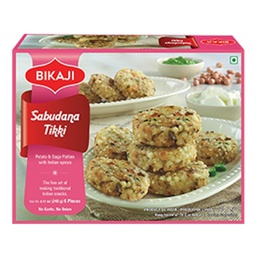 [0100003946] BIKAJI SABUDANA TIKKI 240GM 6PC