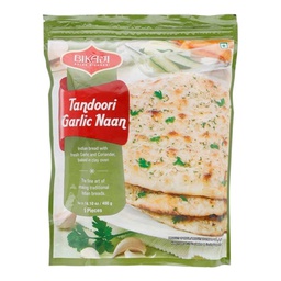 [0100003956] BIKAJI TANDOORI  NAAN GARLIC 5PC