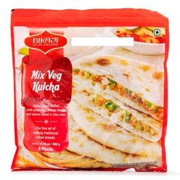 [0100003959] BIKAJI MIX VEG KULCHA 400GM 4PC