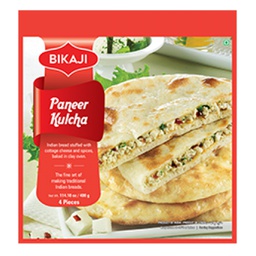 [0100003960] BIKAJI PANEER KULCHA 400GM 4PC