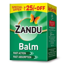 [0100006458] ZANDU BALM 25GM