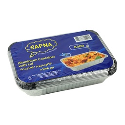 [0100001515] SAPNA ALUMINUM CONTAINER LID 8389 10PC