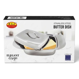 [0100001383] STEEL BUTTER DISH