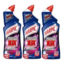 [0100027020] HARPIC POWER PLUS LAVENDER 3X500ML