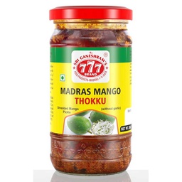 [0100019037] 777 MADRAS MANGO THOKKU PICKLE 300GM
