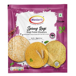 [0100020991] MANIARRS KHAKHRA RAGI PALAK 180GM
