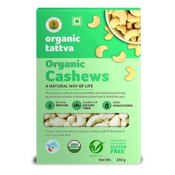 [0100027114] ORGANIC TATTVA CASHEWS 250GM