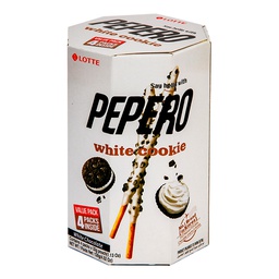[0100021667] LOTTE PEPRO WHITE COOKIE 4x32GM