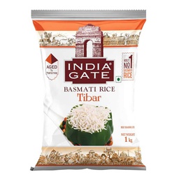 [0100027343] INDIA GATE TIBAR BASMATI RICE 1KG
