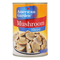 [0100021087] AMERICAN GARDEN MUSHROOM SLICED 425GM
