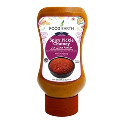 [0100027461] FOOD EARTH SPICY PICKLE CHUTNEY 290GM