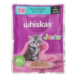 [0100027510] WHISKAS CAT FOOD TUNA FLAV 80GM