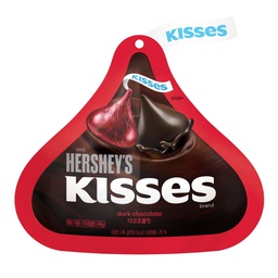 [0100027223] HERSHEYS KISSES DARK CHOCO 146GM