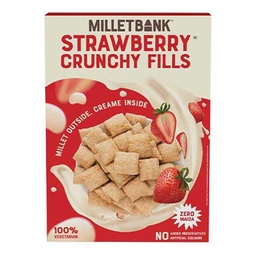 [0100023908] MILLET BANK STRAWBERRY FILLS CEREAL 250GM