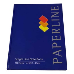 [0100027923] PAPERLINE SINGLE LINE NOTE BOOK 100SHEET
