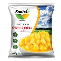 [0100027980] SAATVIK FROZEN SWEET CORN 400GM