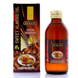 [0100028034] HEMANI SWEET ALMOND OIL 125ML
