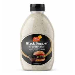 [0100013072] D/F MAYONNAISE SQUEEZY BLK PEP 500ML