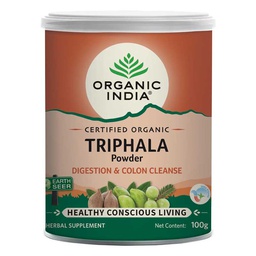 [0100028040] ORGANIC INDIA TRPHALA POWDER 100GM