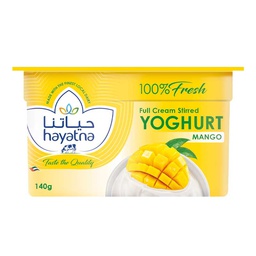 [0100028104] HAYATNA SET YOGHURTS MANGO 140GM