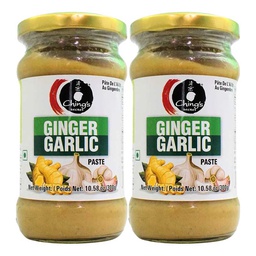 [0100022250] CHINGS GINGER &amp; GARLIC PASTE 2X300GM