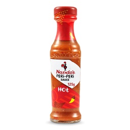 [0100016586] NANDOS HOT PERI PERI SAUCE 125ML