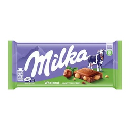 [0100028680] MILKA WHOLENUT CHOCOLATE 95GM