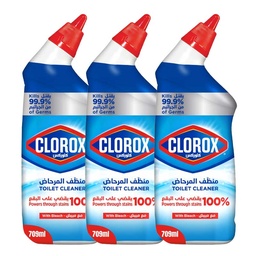 [0100028719] CLOROX TOILET CLEANER 3X709ML