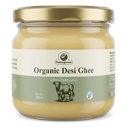 [0100028726] HOMEGROWN ORGANIC DESI GHEE 300ML