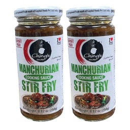 [0100023480] CHINGS MANCHURIAN STIR FRY COOKING SAUCE 250GM