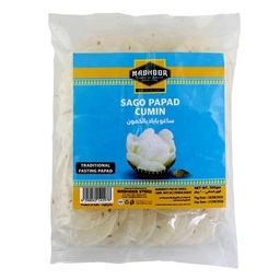 [0100029075] MADHOOR TRADITIONAL SAGO PAPAD CUMIN 200GM