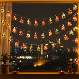 [0100029029] ZAYO LED 10 PC DIYA STRING LIGHT BATTERY + USB