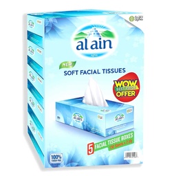 [0100029148] AL AIN FACIAL TISSUE 150x2 PLY
