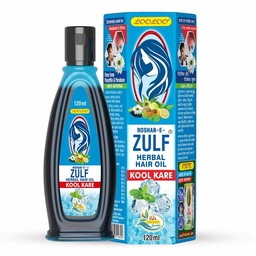 [0100029314] KH LOOLOO ROSHAN-E-ZULF HERBAL HAIR OIL KOOL KARE 120ML