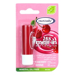 [0100029323] MAX LADY CHERRY SHINE LIPBALM 3GM